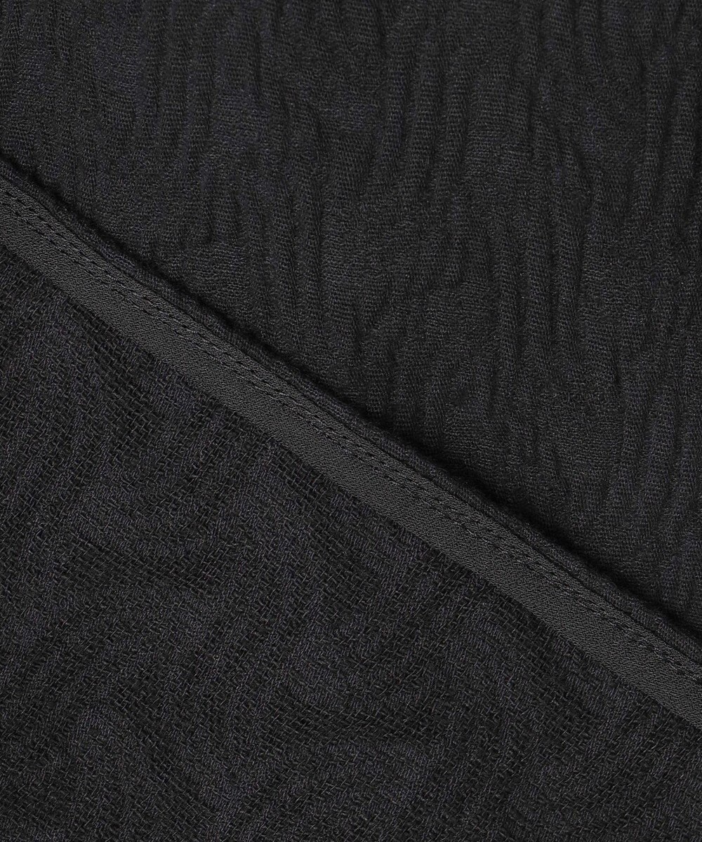 UNFILO L ジャガードブラウス 