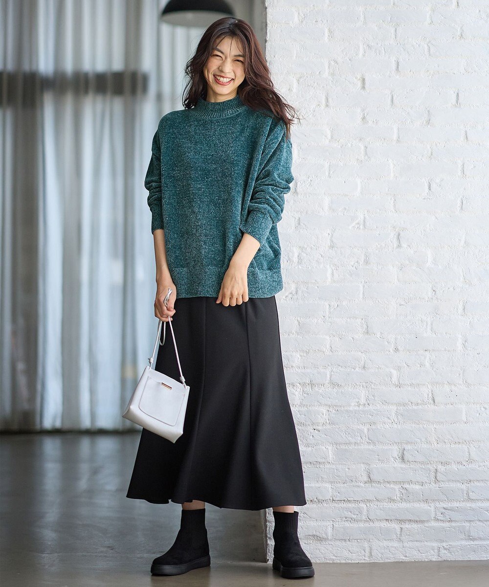 ANY モールニットプルオーバー 