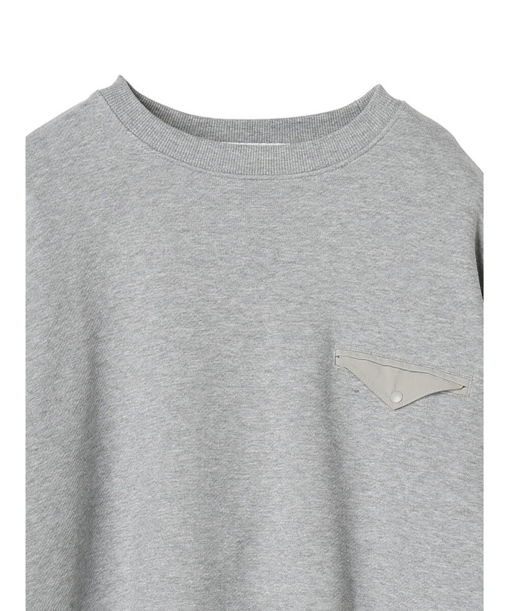 AMERICAN HOLIC ポケット付きバックドレープ裏毛プルオーバー 