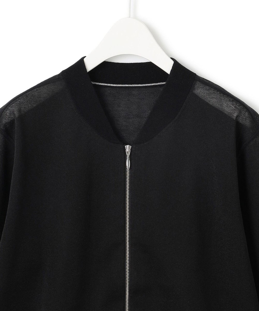 ICB 【洗える】ドライシアージップアップブルゾン 