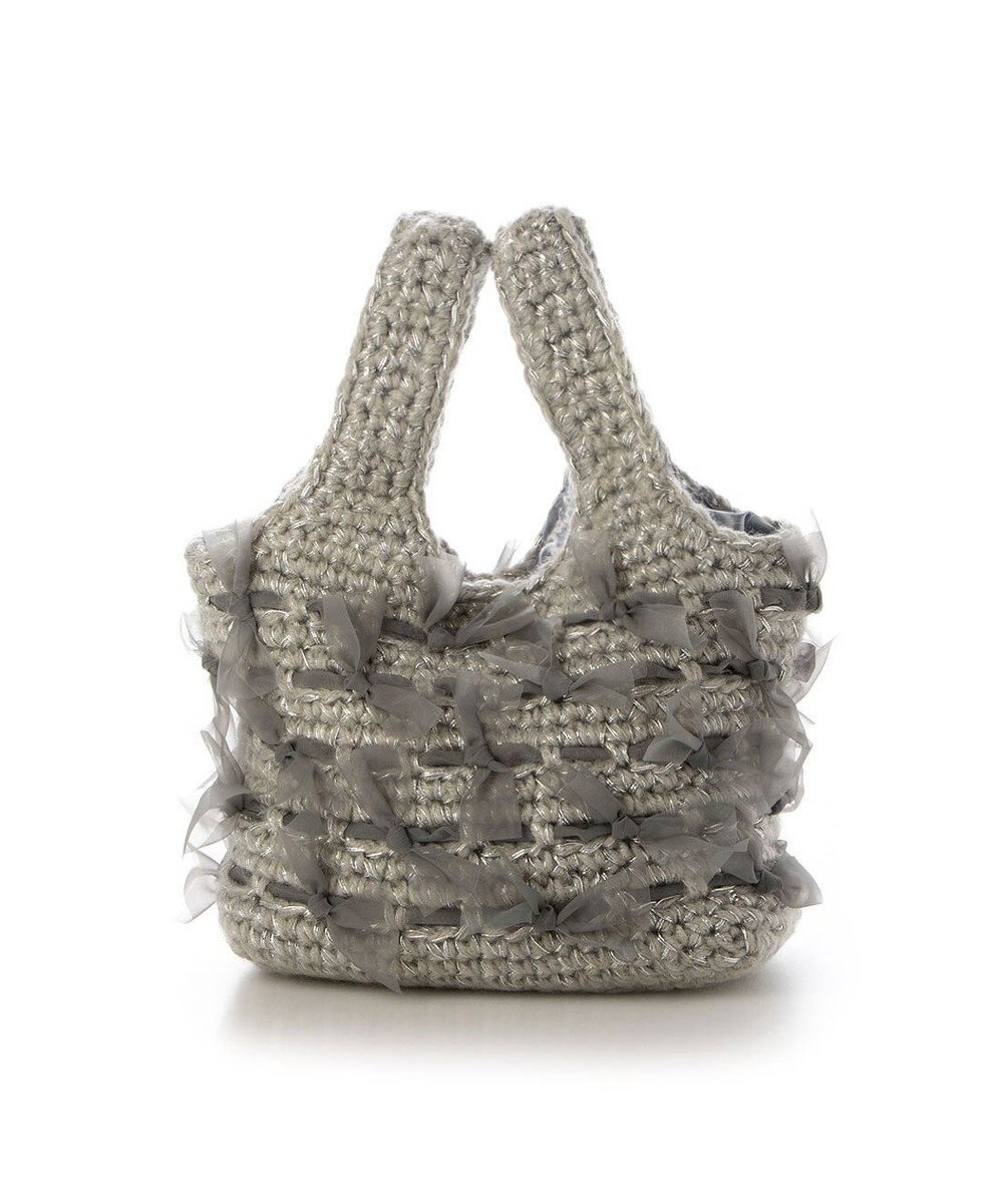 UNBILLION カカトゥ kakatoo / リボンモヘアクロッシェバッグ 