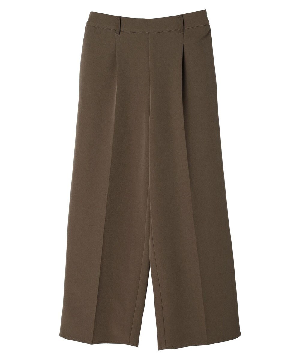 Green Parks きれいシルエットワイドパンツ 