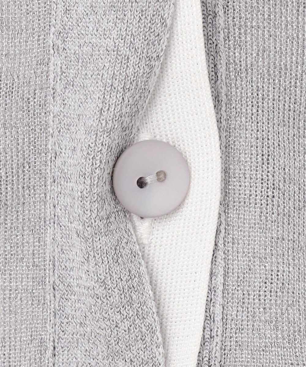 ICB 【洗える】 シアーレイヤードカーディガン 