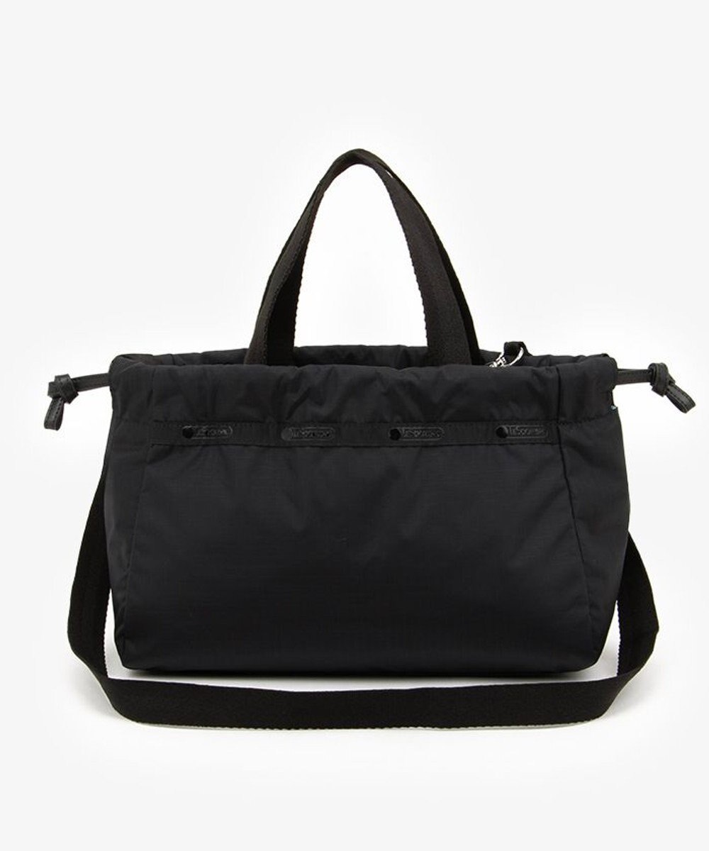 LeSportsac E/W CITY DRAWSTRING BAG??? /アップタウンディープシーブルー/ブラック 