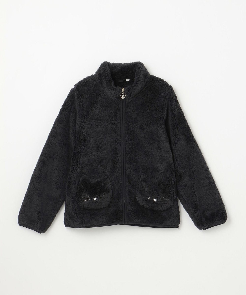 ANY KIDS ネコポケットボアブルゾン 