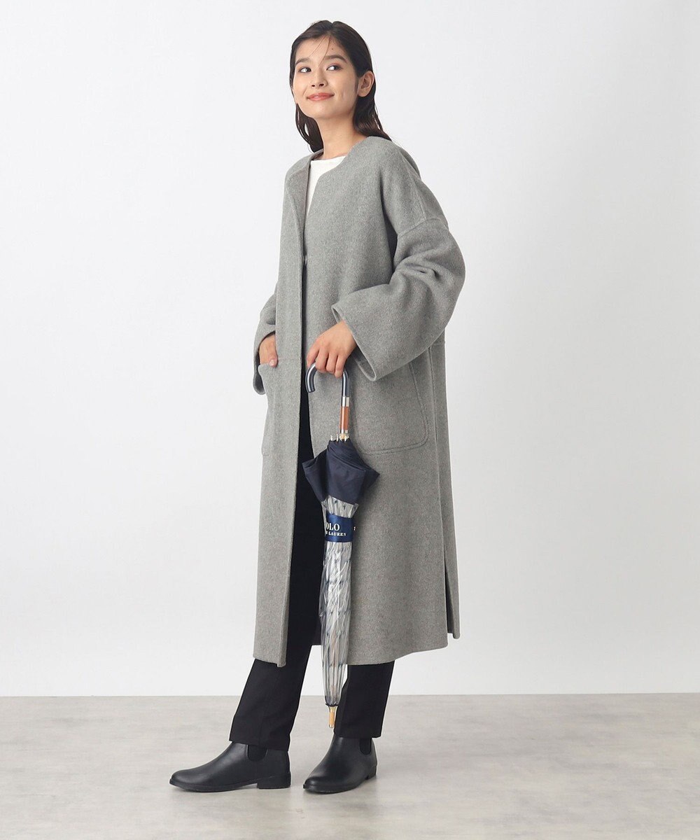 MOONBAT POLO RALPH LAUREN（ポロ ラルフローレン） 長傘 ビニール傘 ポロポニー バイカラー 10本骨 