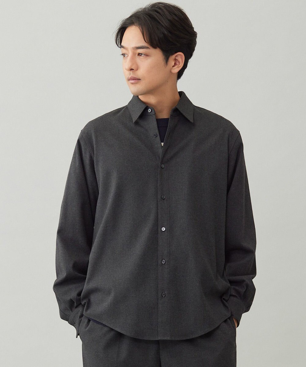 UNFILO MENS 【OCEANS 雑誌・web・YouTube 掲載】FLANNEL TOUCH シャツ 