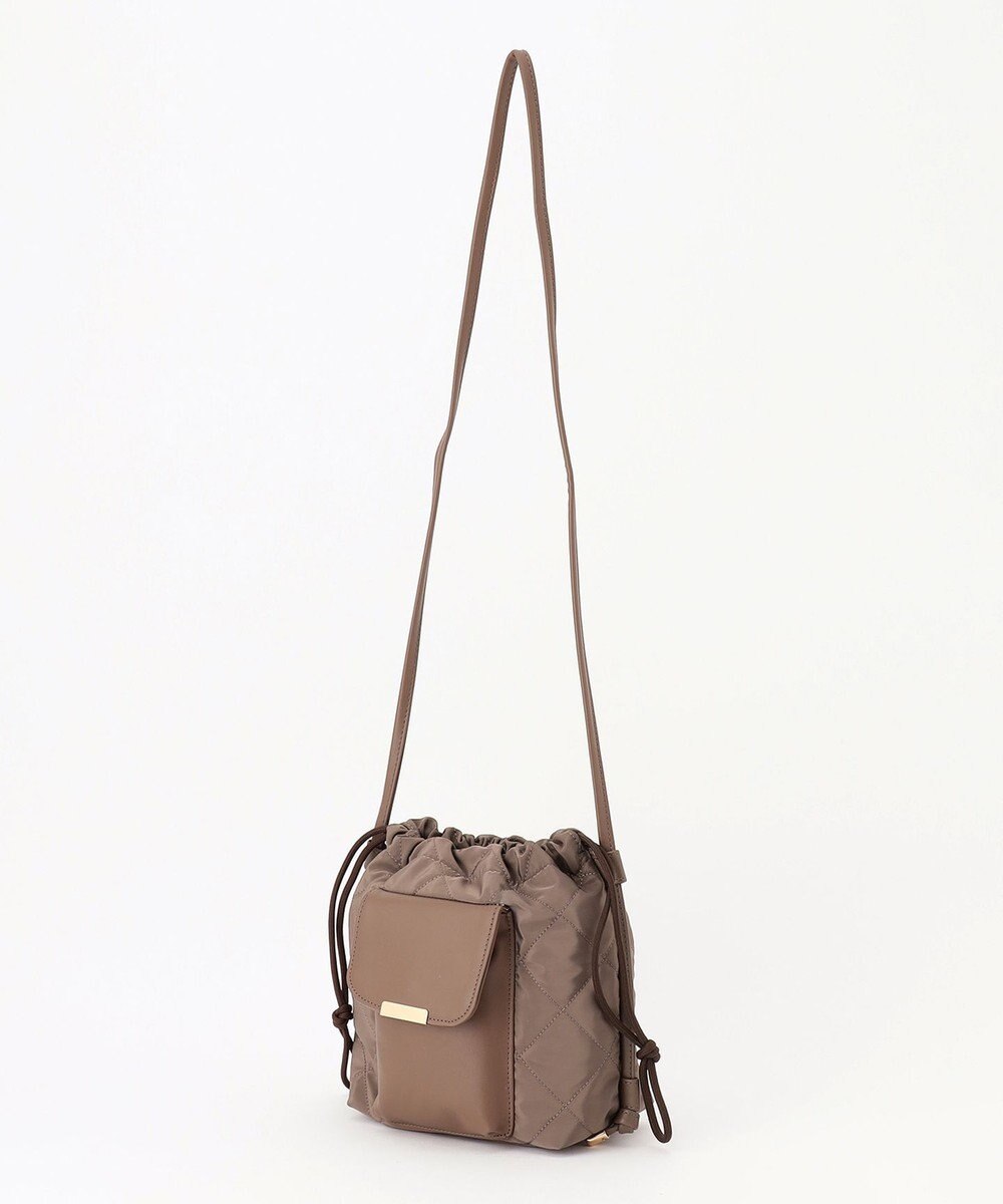 ANY キルティングドロストショルダーバッグ 