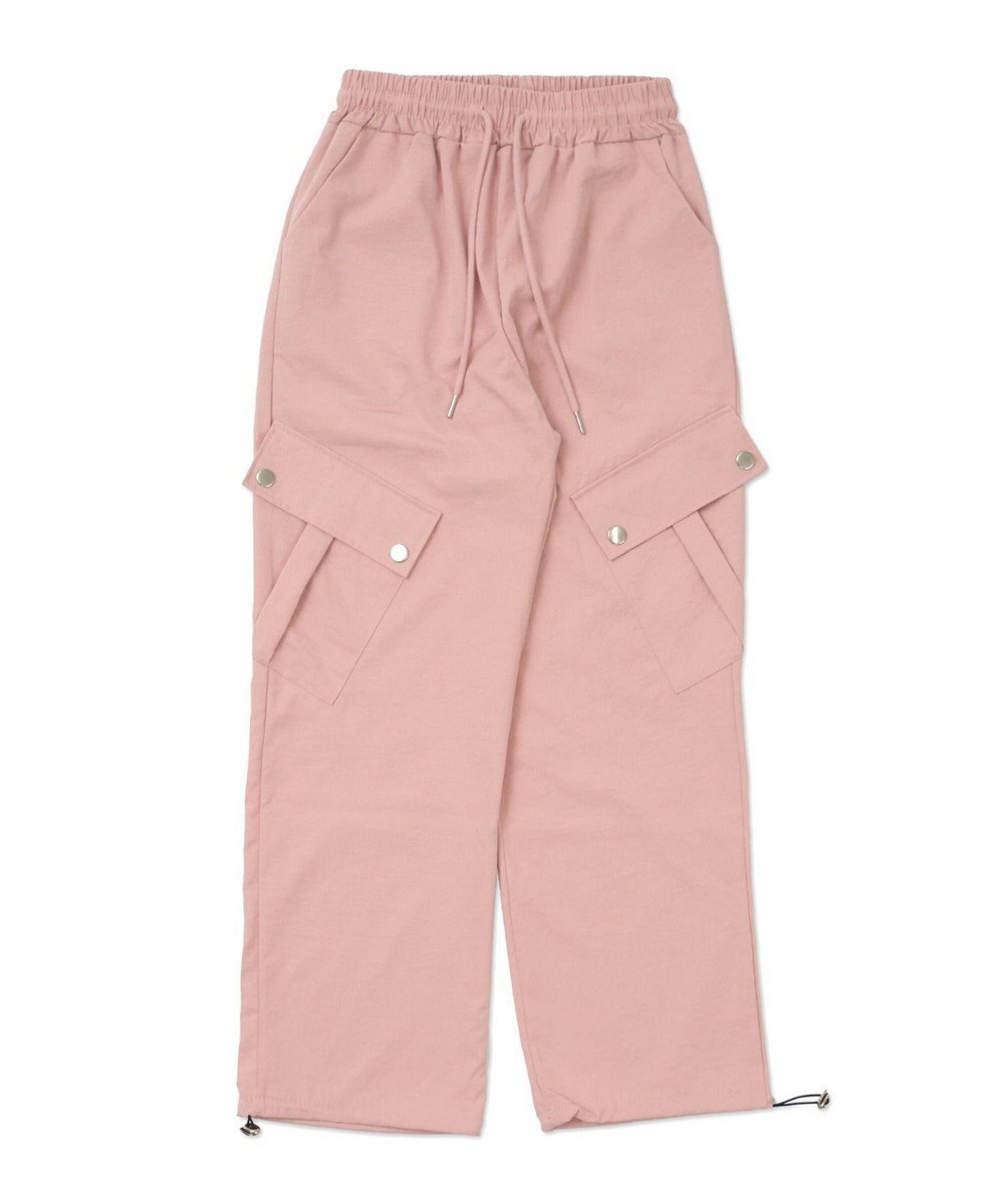 WEGO 【ウエストゴム】ビッグポケットカーゴパンツ 