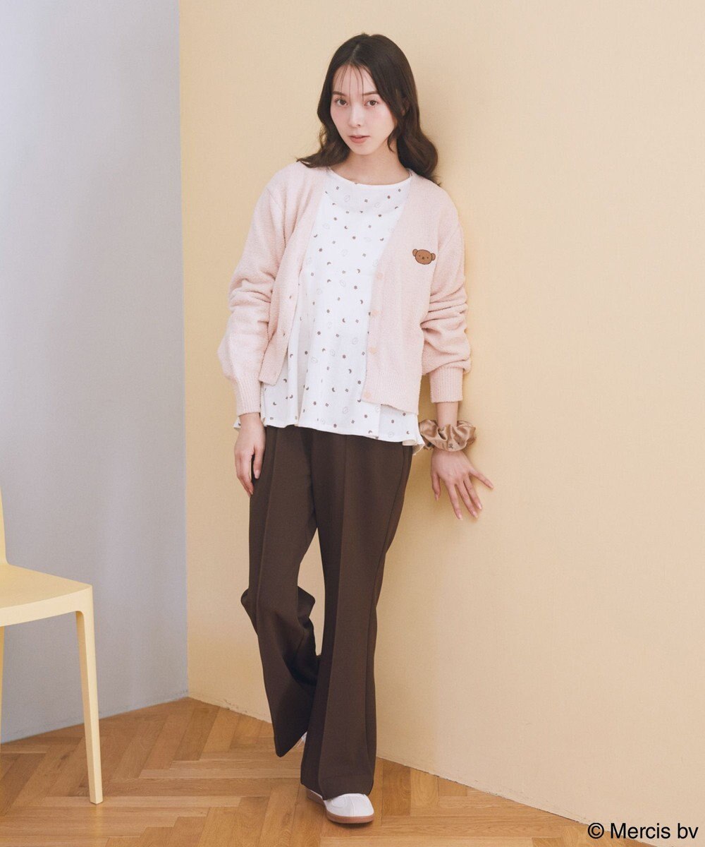 earth music&ecology 【予約】miffy/earth モコモコカーディガン 