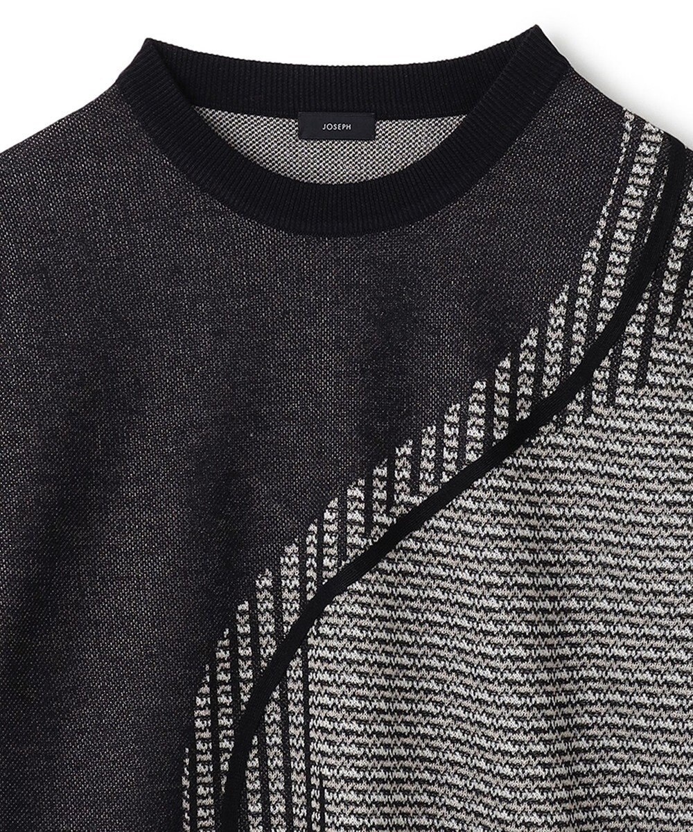 JOSEPH HOMME CRAWLING JAQUARD KNIT 