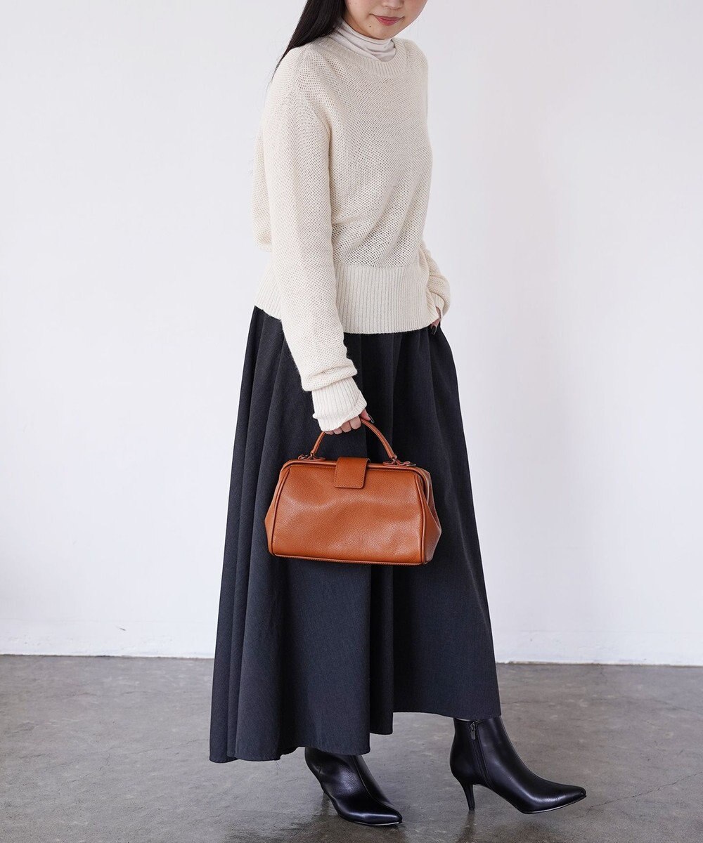 TOQUE 〈大草直子さんアドバイザー〉ベビーアルパカ×シルクハニカムニットトップス 