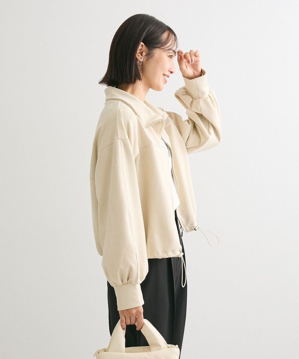 Green Parks スウェード調トラックジャケット 