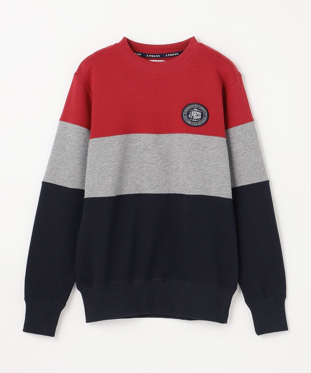 J.PRESS KIDS 【140-170cm】COMBI トリコロール トレーナー 