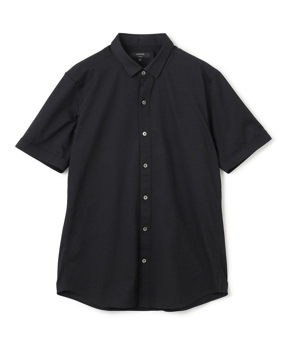 JOSEPH HOMME 新素材【洗える/ストレッチ】ハイゲージコットンジャージー 　レギュラーカラーシャツ 