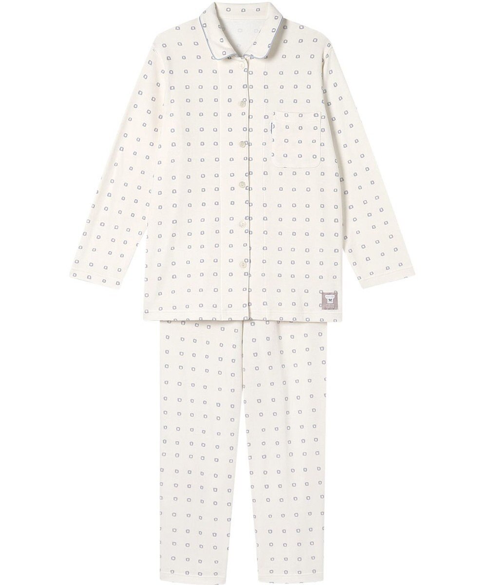 ワコール／睡眠科学 パジャマ 綿100%(本体) あったか SOU・SOU（R） 長袖 長ズボン レディース YDW480 睡眠科学／ワコール 