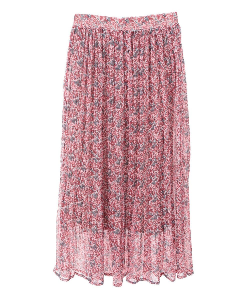 Green Parks マジョリカプリーツ柄スカート 