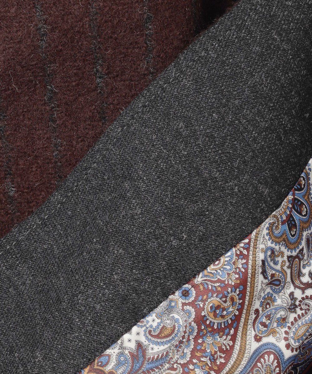 JOSEPH ABBOUD 【イタリア素材/軽量/ストレッチ】ワイドチョークストライプ  ブルゾン 