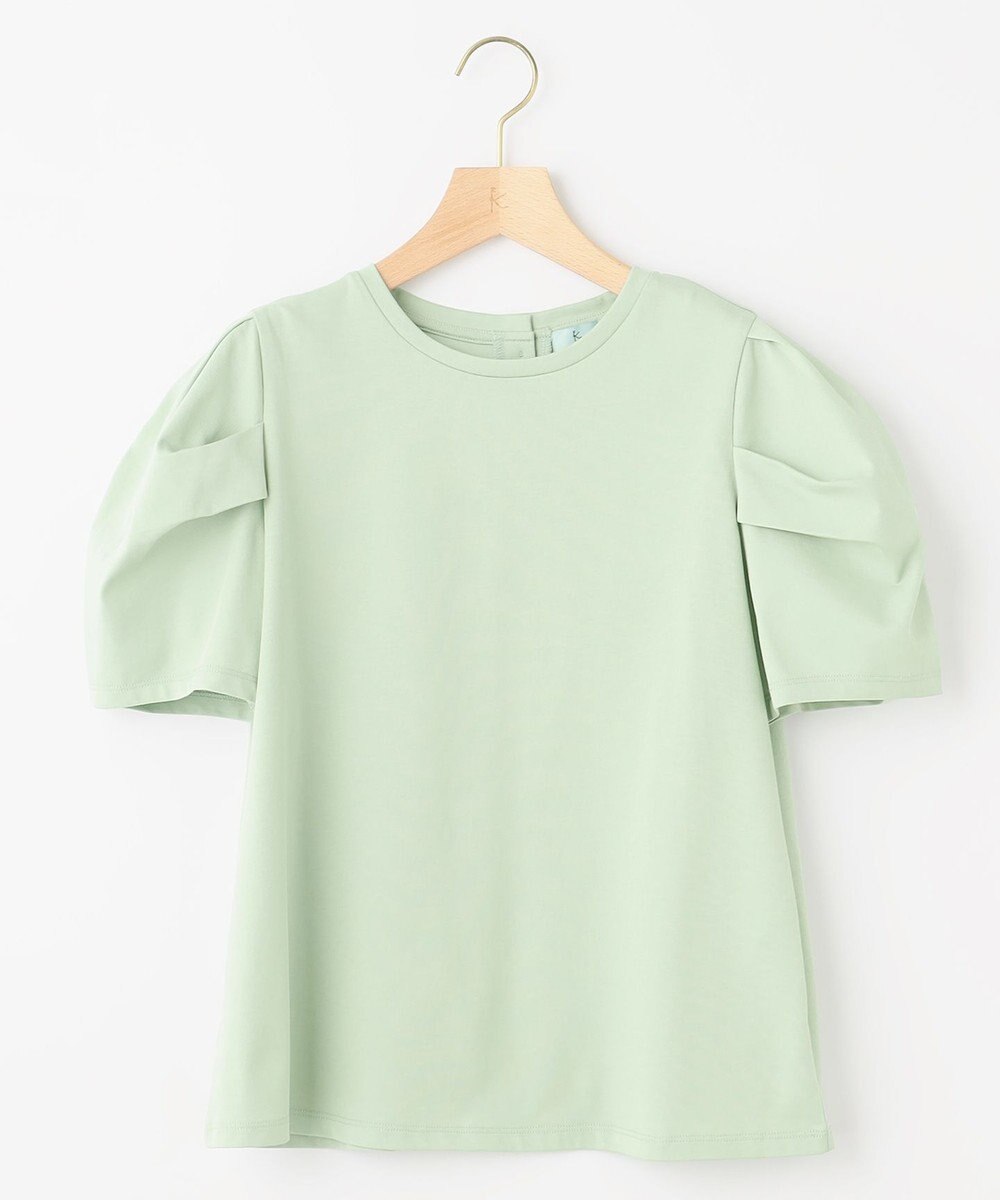 組曲 GIZAコットンタックスリーブ Tシャツ 