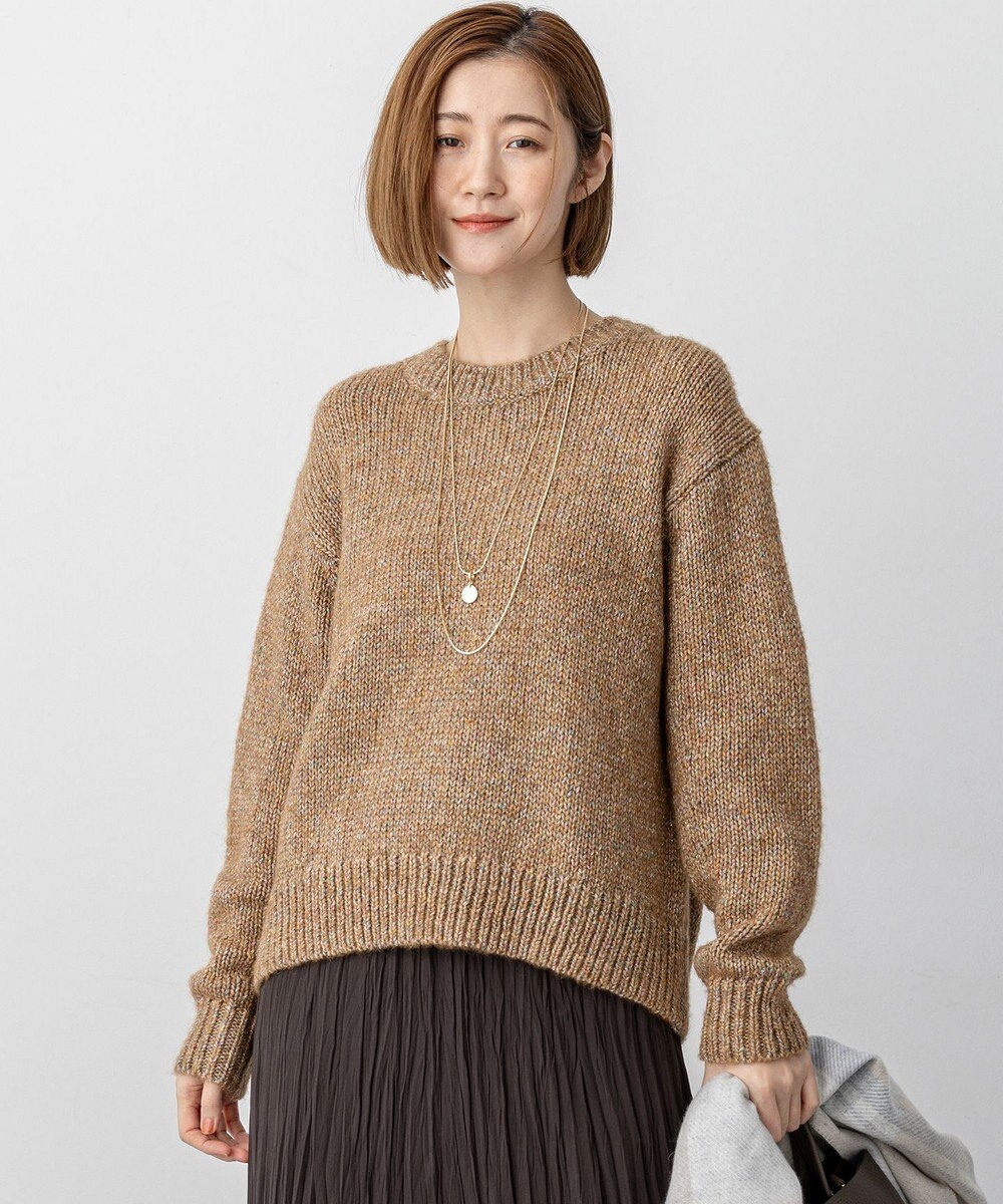 23区 【洗える】マーブルルレックスリリー バルキーニット 