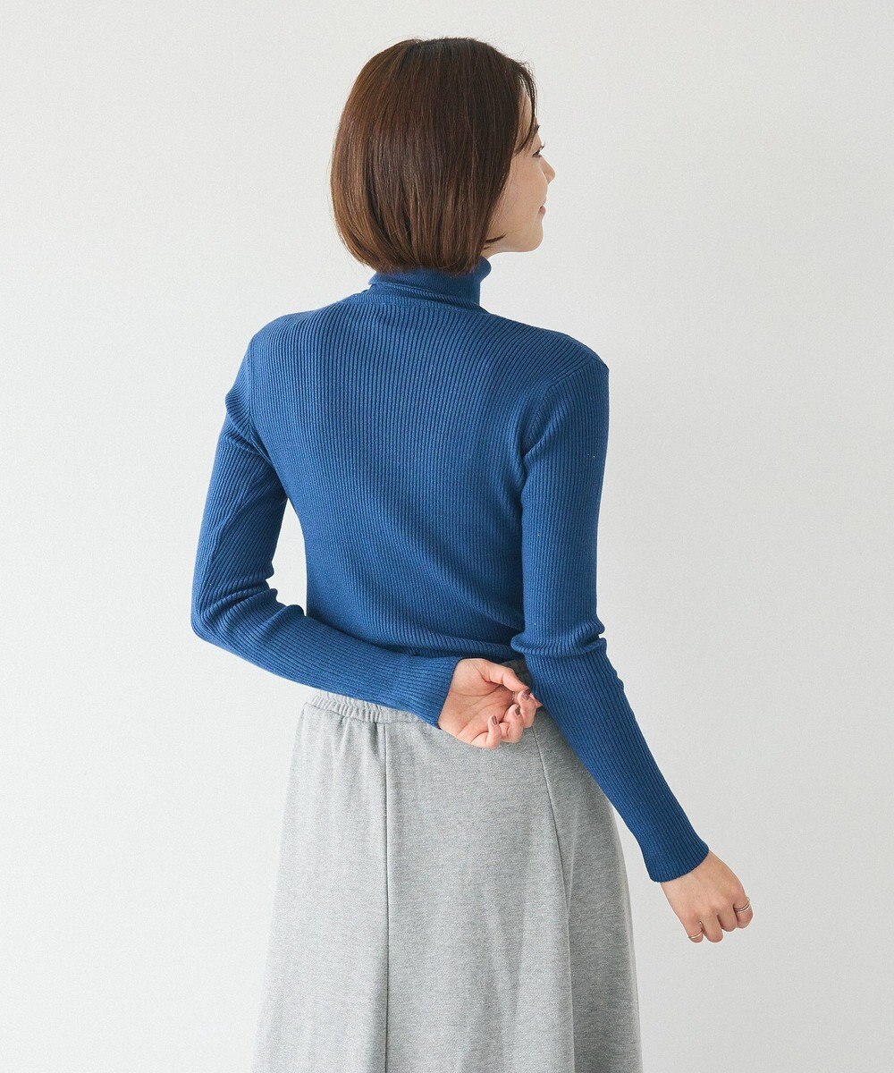 CRAFT STANDARD BOUTIQUE 洗える/とてもちリブタートルネックニットプルオーバー/24AW 