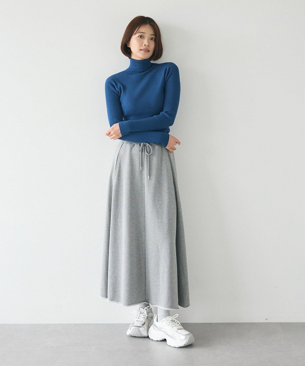 CRAFT STANDARD BOUTIQUE 洗える/とてもちリブタートルネックニットプルオーバー/24AW 