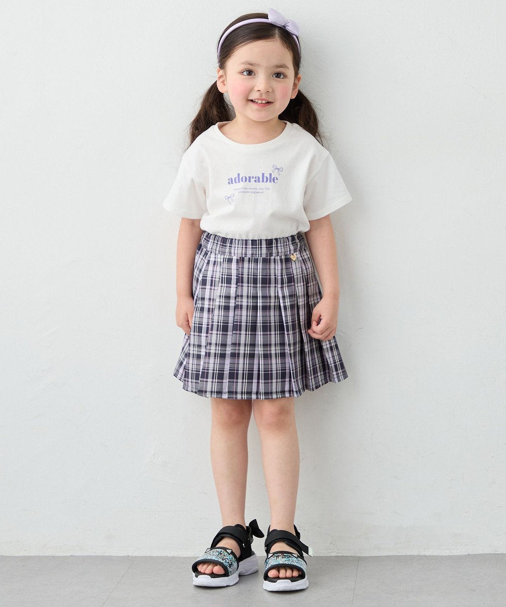 ANY KIDS 【一部店舗/WEB限定】【綿100%】プリント 半袖Tシャツ 