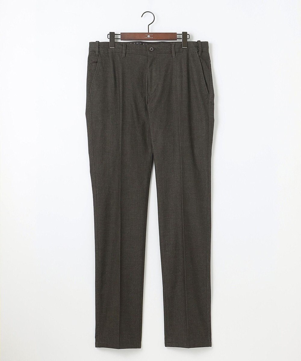 JOSEPH ABBOUD 【キングサイズ・ストレッチ】メランジモールスキン パンツ 