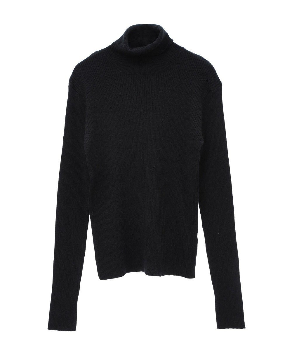 CRAFT STANDARD BOUTIQUE 洗える/とてもちリブタートルネックニットプルオーバー/24AW 