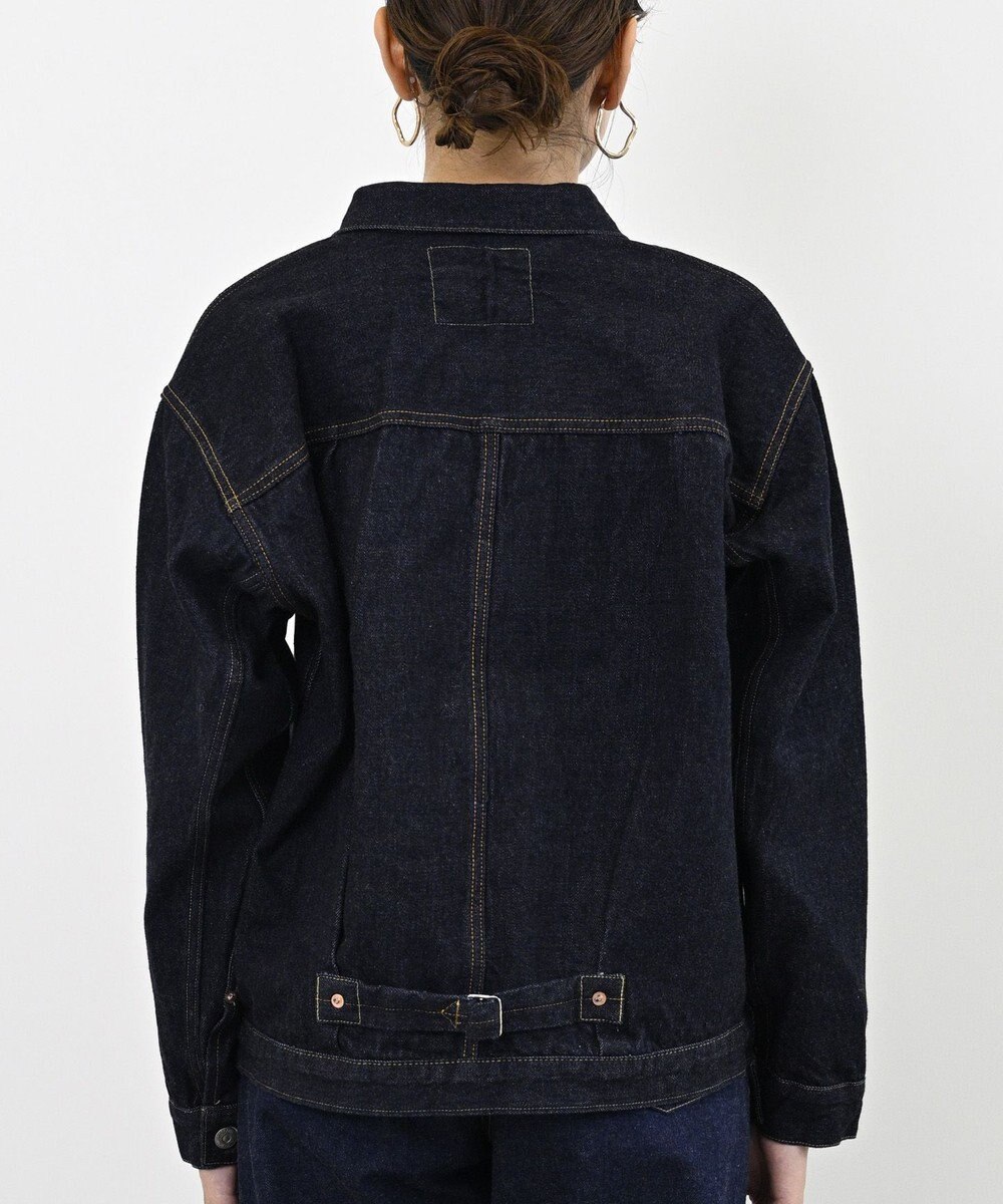 LENO BRENDA BIG TRUCKER JACKET《UNISEX》オーバーサイズデニムブルゾン 