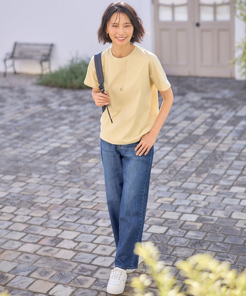 ANY 【洗濯機可能/ストレッチ】カーブラインジーンズ 