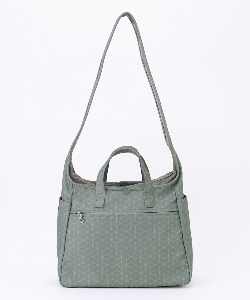 Y'SACCS キュービック×ポイントドット　2WAYトート＆ショルダー　Mサイズ 