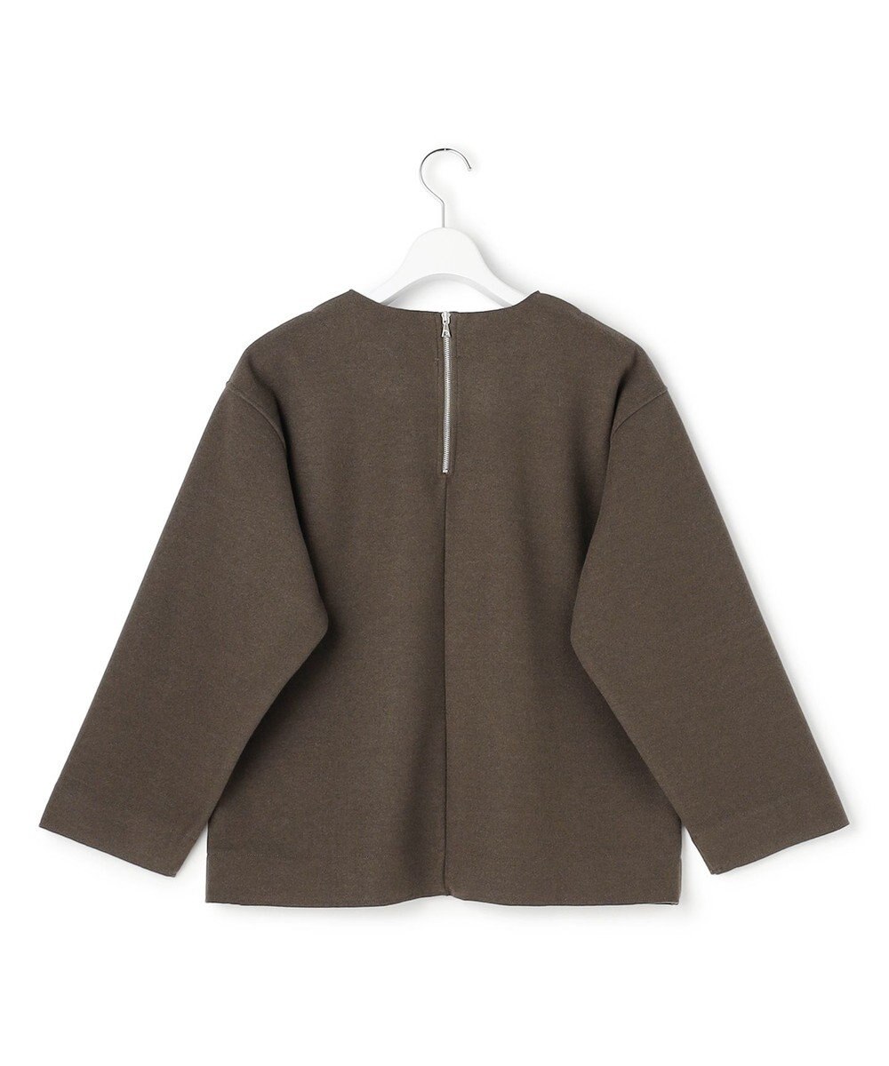 J.PRESS YORK STREET 【WOMEN】ウールライクジャージー プルオーバーシャツ 