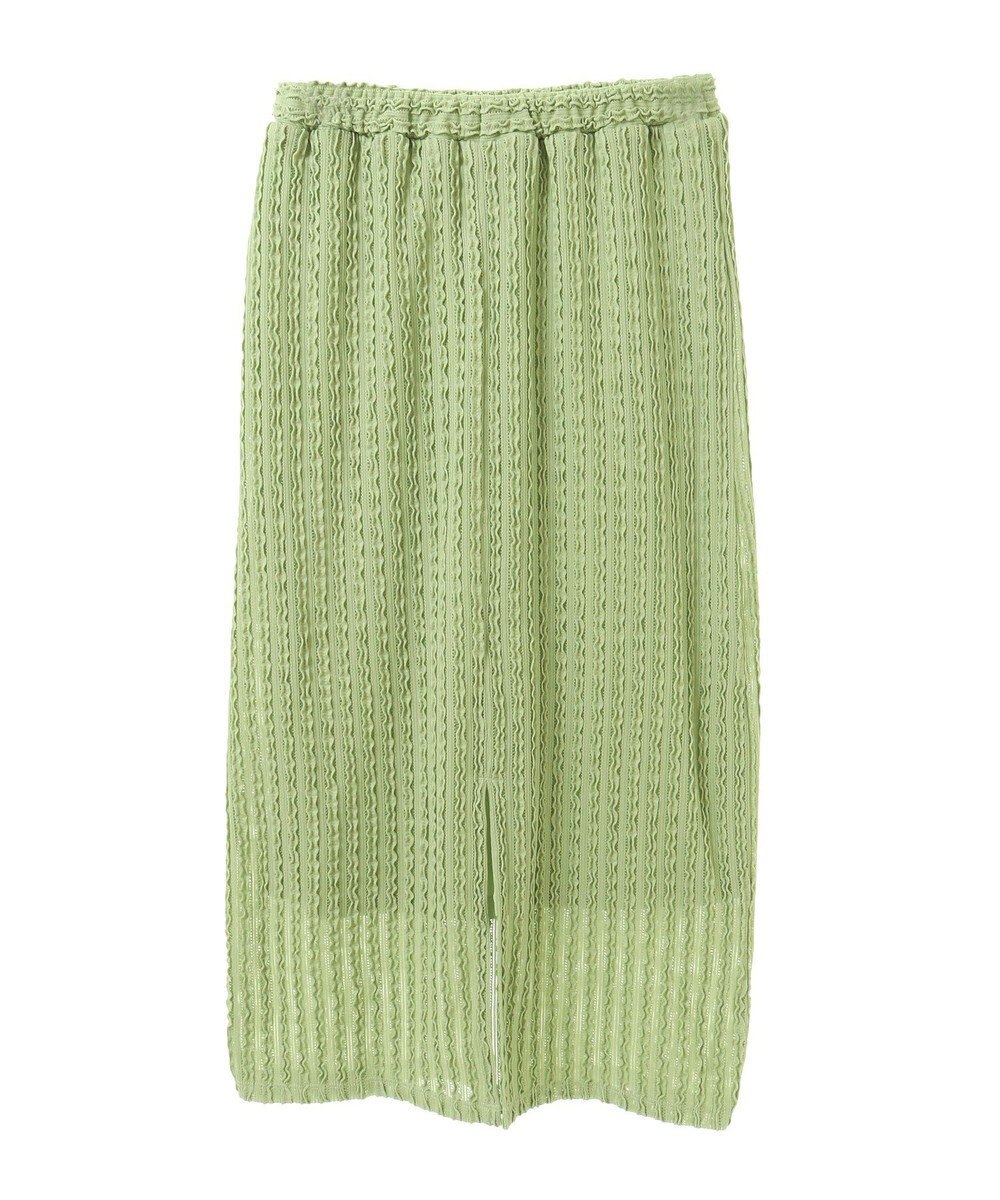 earth music&ecology ベルティカルフリルナロースカート 