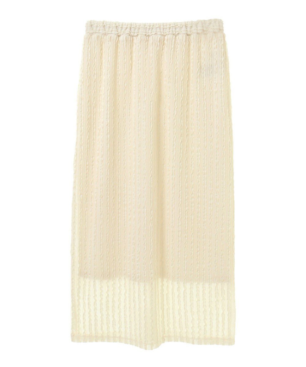 earth music&ecology ベルティカルフリルナロースカート 