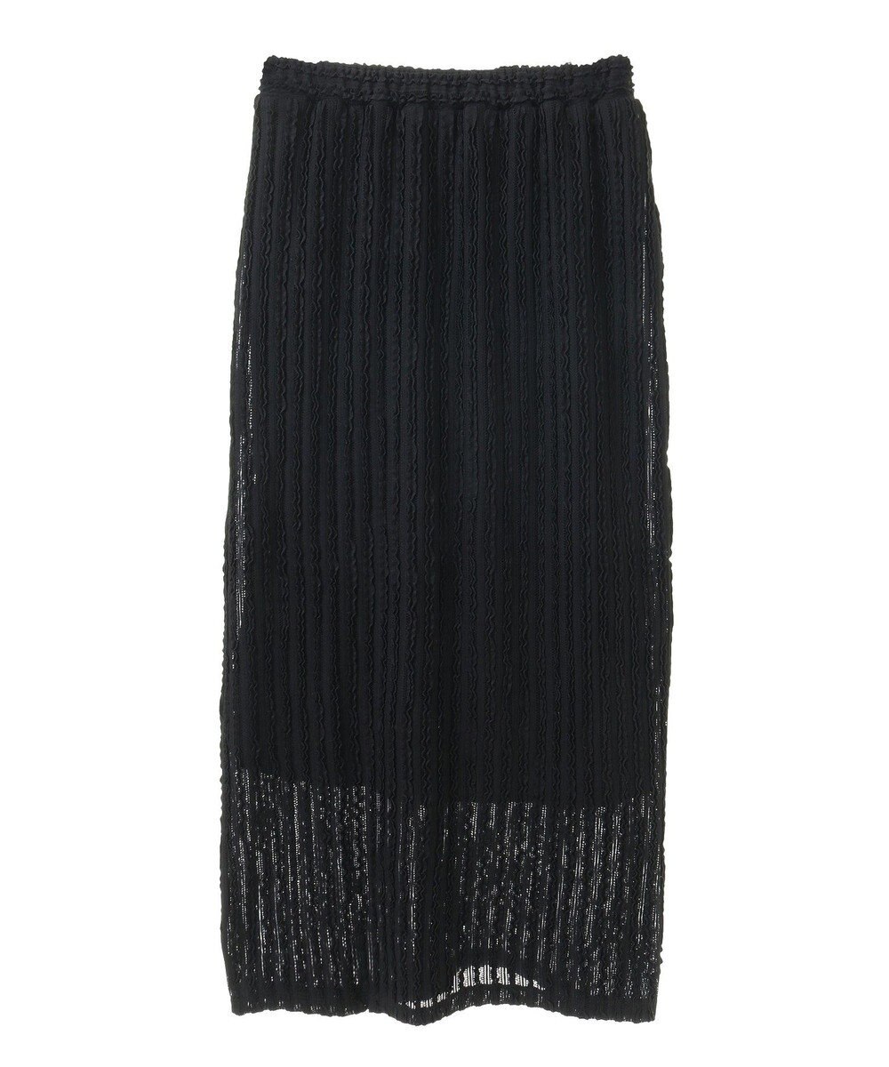 earth music&ecology ベルティカルフリルナロースカート 