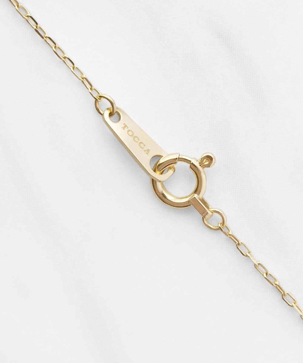 TOCCA 【WEB＆数量限定】CROCHET OF COLOR  NECKLACE K10 アクアマリン ネックレス 