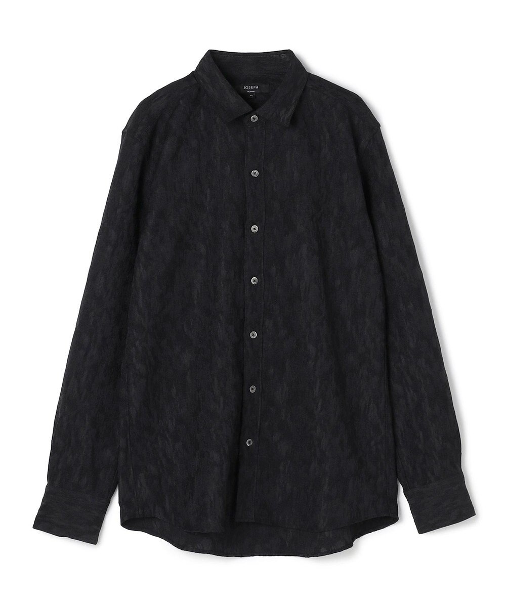 JOSEPH HOMME 【新素材】テクノスラブジャガード 　レギュラーカラーシャツ 