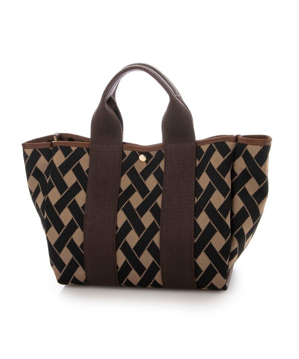 UNBILLION カシュカシュ cachecache / 柄アソートジャガード2wayトートバッグ 