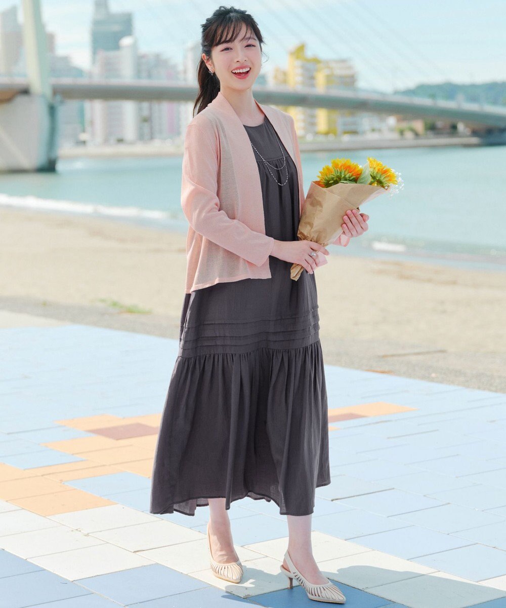 Tiaclasse 【おのののかさん着用】ショートトッパーカーディガン 