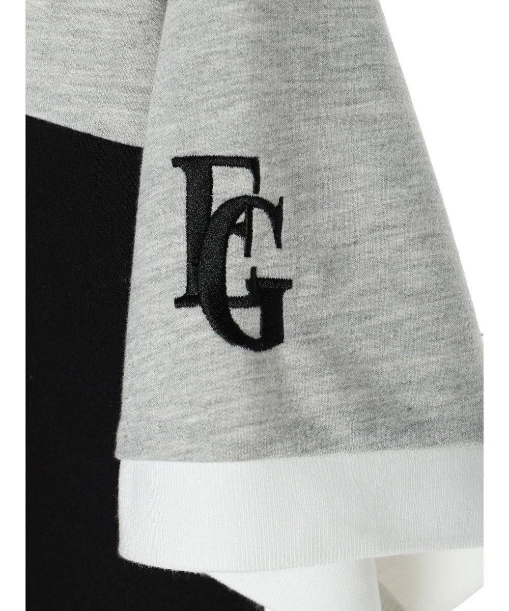 Green Parks ＥＧＯＩＳＴ　ロゴ刺しゅうラガーシャツ 