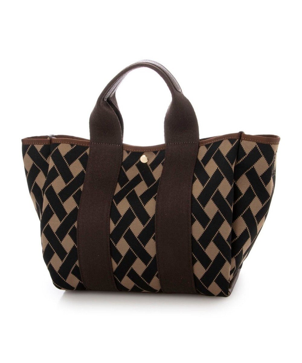 UNBILLION カシュカシュ cachecache / 柄アソートジャガード2wayトートバッグ 