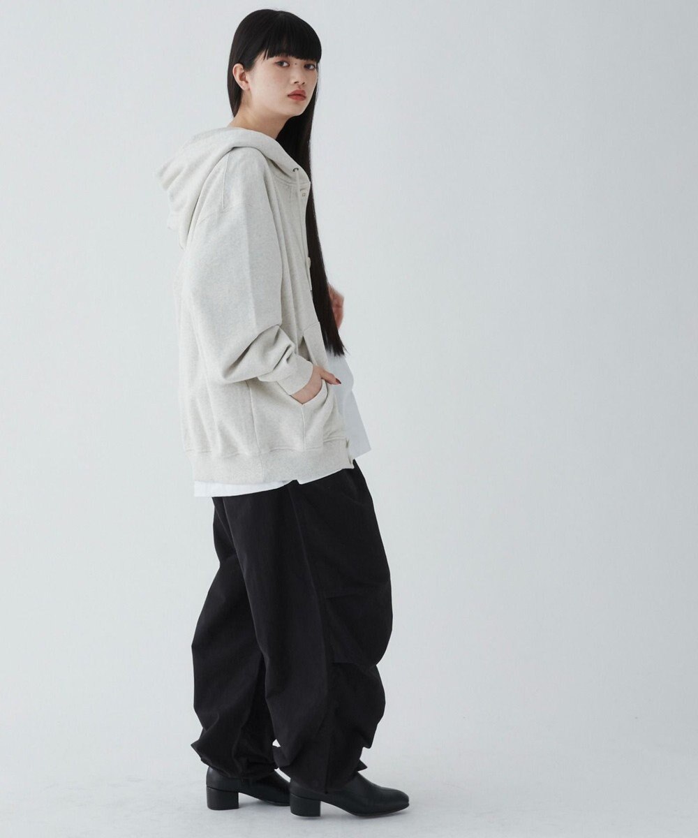 WEGO 【ユニセックス着用ITEM】スウェットボタンカーディガン 