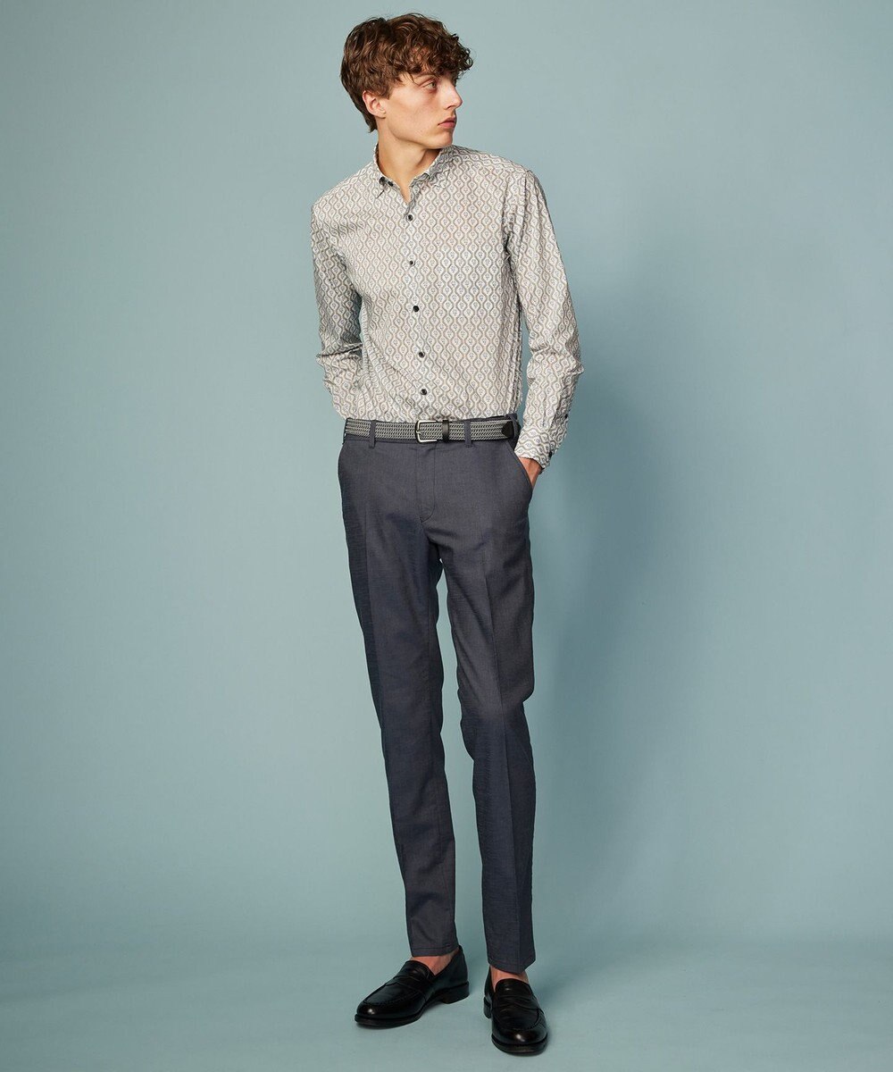 JOSEPH ABBOUD リバティプリント シャツ 