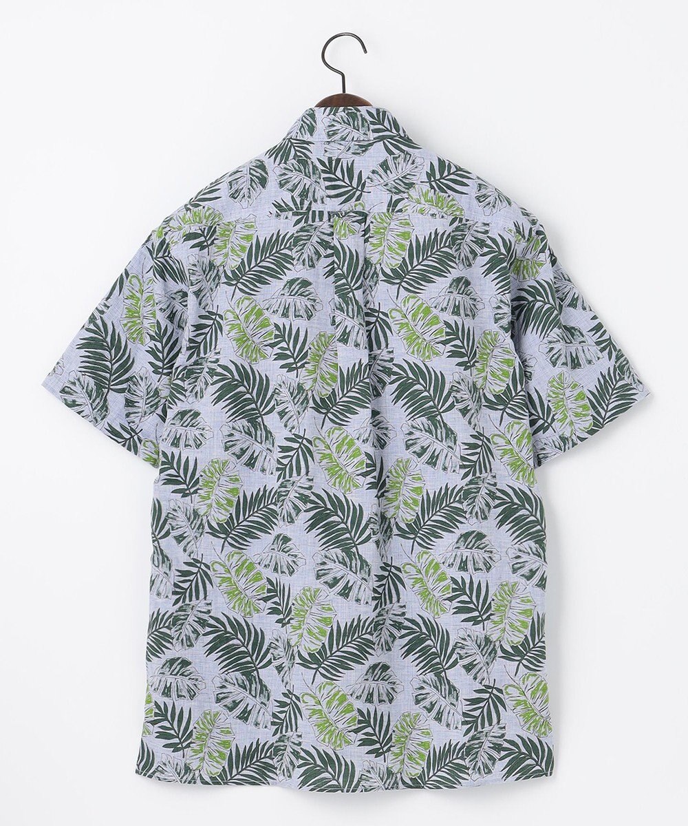 JOSEPH ABBOUD リヨセルリーフ 半袖シャツ 