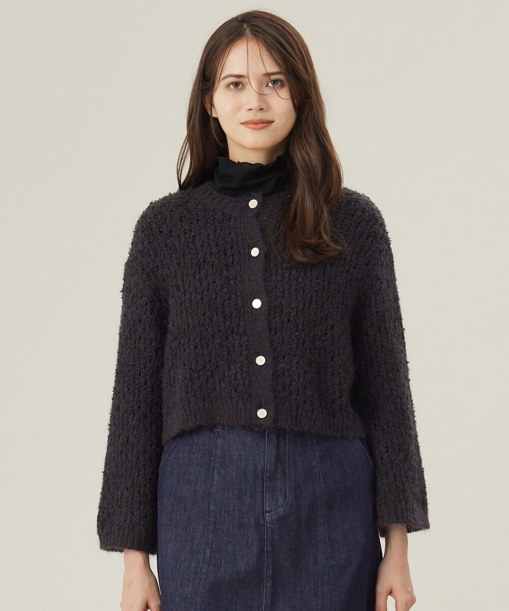 自由区 S 【カタログ掲載】テープヤーン カーディガン 