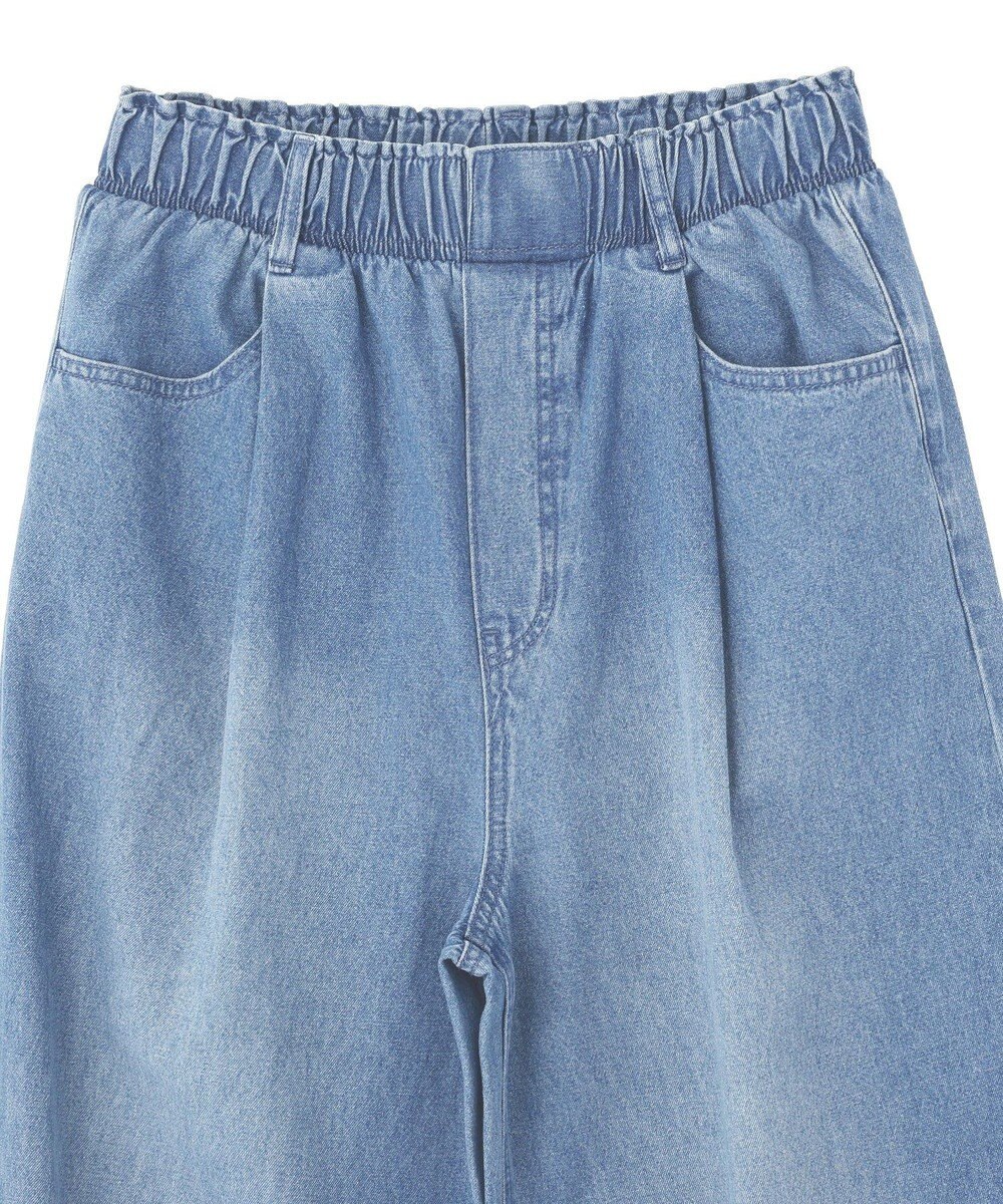 Green Parks ウエストタックコクーンデニムパンツ 