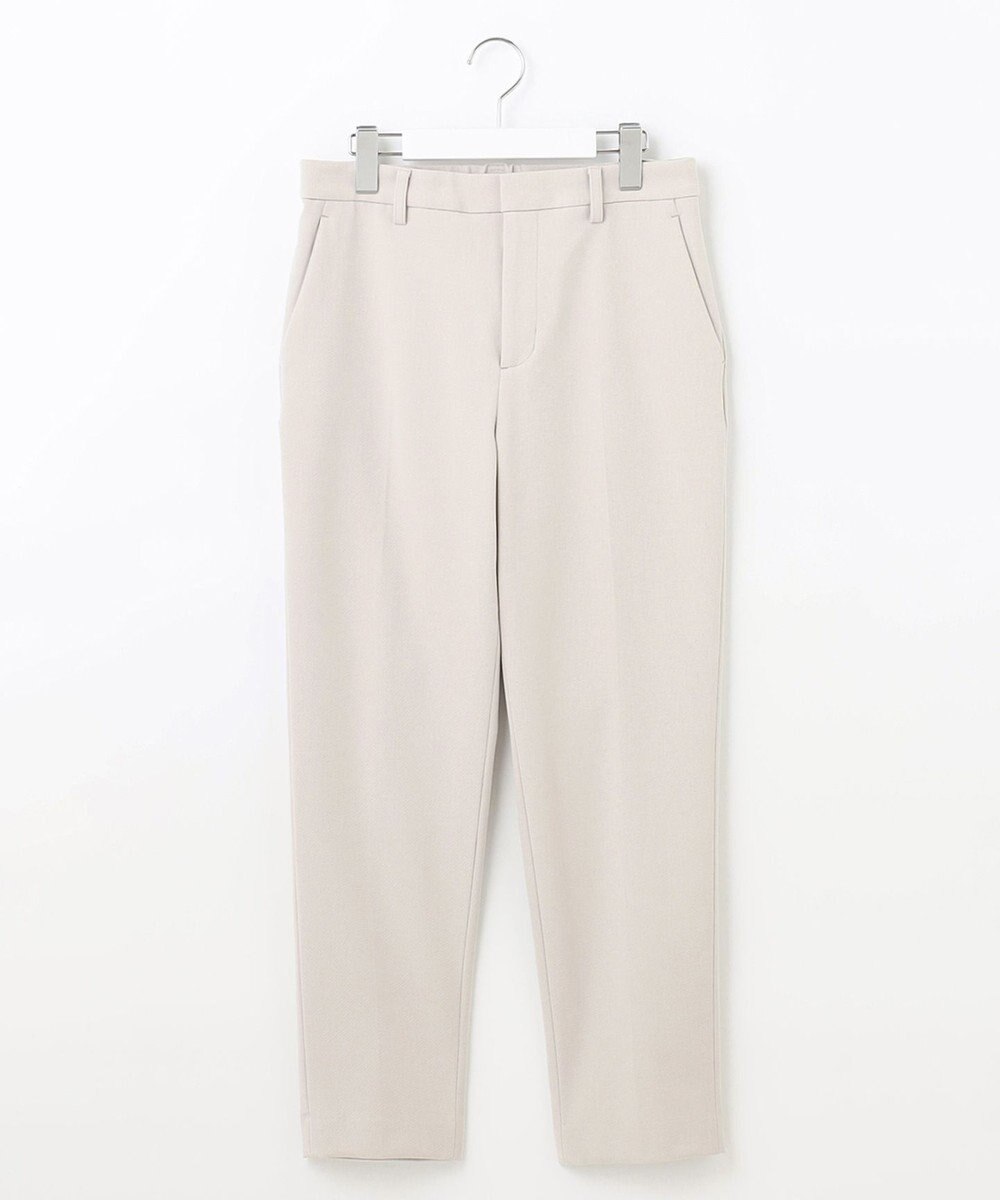 自由区 【裏起毛/撥水加工】TRギャバ テーパードパンツ 