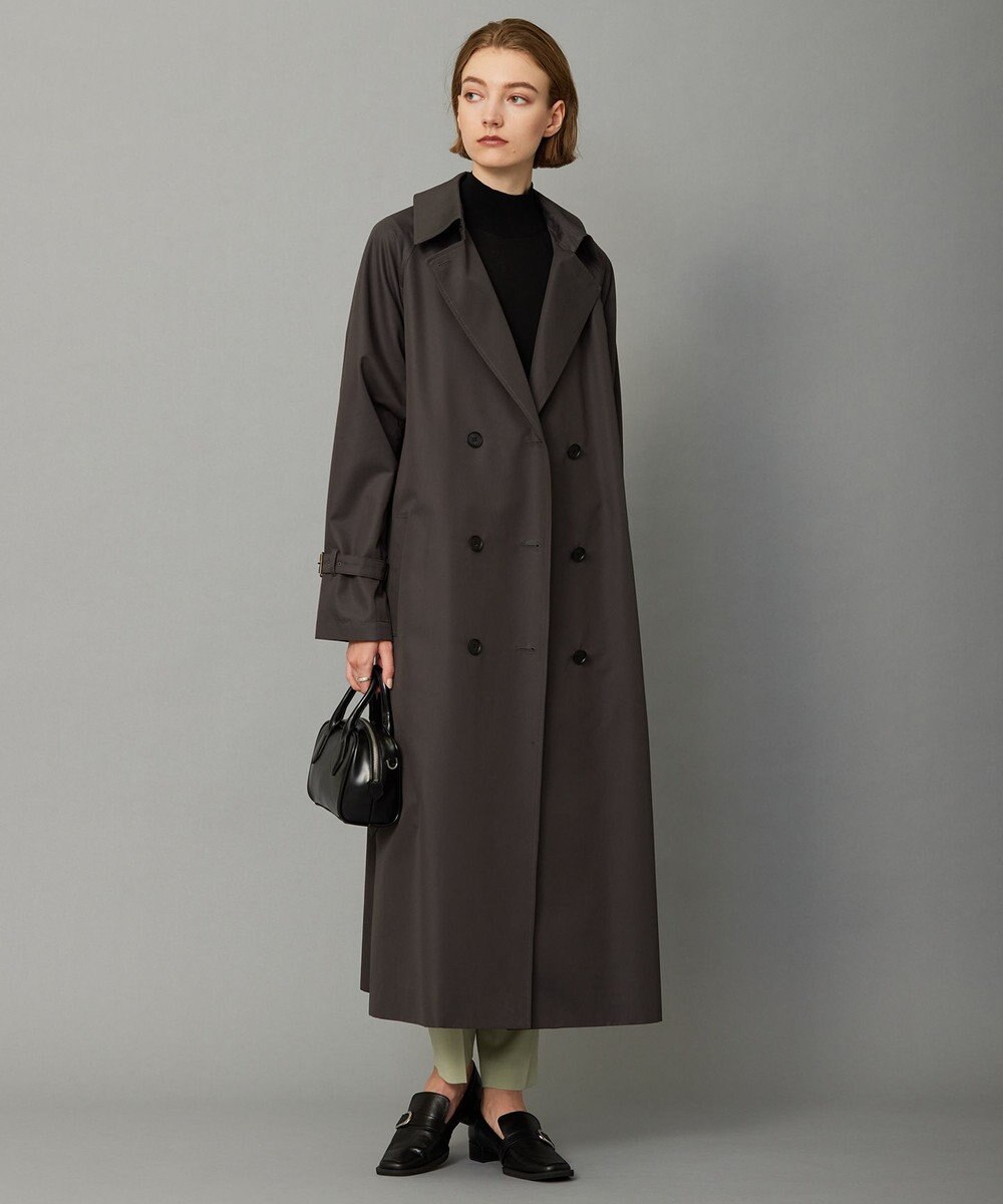 ICB TCシャンブレーツイル 2WAYトレンチコート 