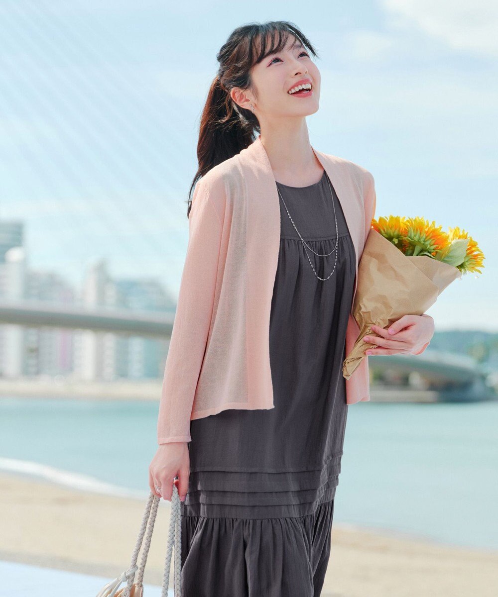 Tiaclasse 【おのののかさん着用】ショートトッパーカーディガン 